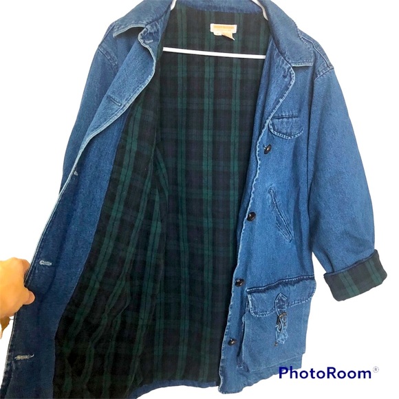 Rare Vintage 60-70s Brooks Brothers Denim Parka Size - Picture 6 of 16